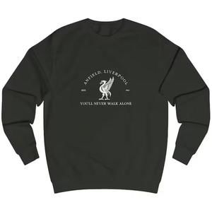 Liverpool Sweatshirt, Reds Sweater, You_Ll Never Walk Alone Sweatshirt